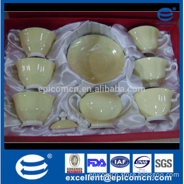 promotion sale gift tea set bone china cups and saucers
